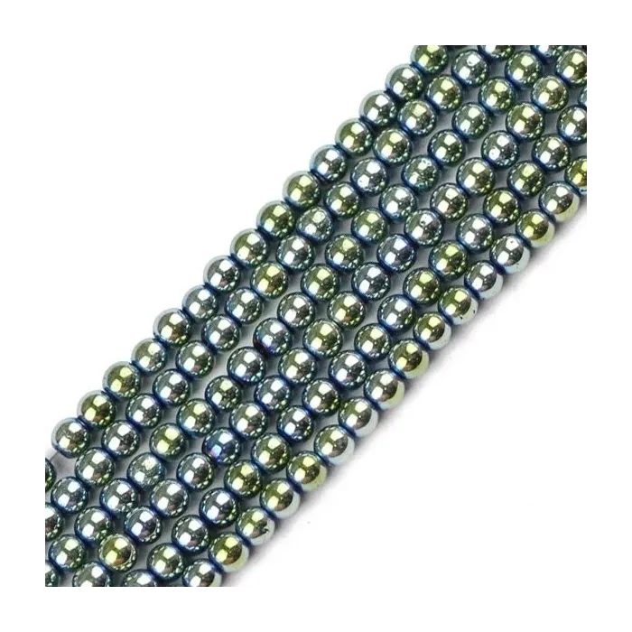 Naturstein - løse perler - armbåndfremstilling - 200 stykker - 3mm