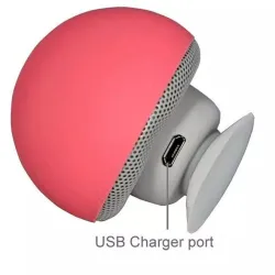 Mini Bluetooth speaker - draadloos - met zuignap - paddestoelvormBluetooth Luidsprekers