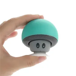 Mini Bluetooth speaker - draadloos - met zuignap - paddestoelvormBluetooth Luidsprekers