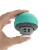 Mini enceinte Bluetooth - sans fil - avec ventouse - forme champignon
