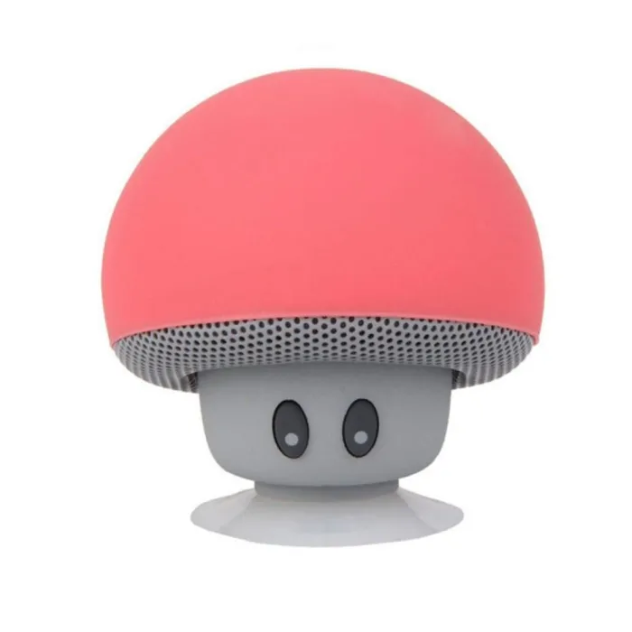 Mini Bluetooth speaker - draadloos - met zuignap - paddestoelvormBluetooth Luidsprekers