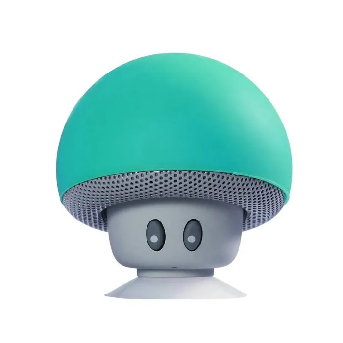 Mini Bluetooth speaker - draadloos - met zuignap - paddestoelvormBluetooth Luidsprekers