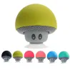 Mini Bluetooth høyttaler - trådløs - med sugekopp - soppform