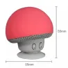 Mini Bluetooth højttaler - trådløs - med sugekop - svampeform