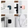 Silikonowy ogranicznik drzwi - odbojniki do klamek - samoprzylepne ochraniacze ścienneMeble