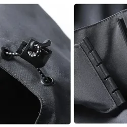 Men's waterproof rain hooded jacket - lightweight - hiking - windproofHome