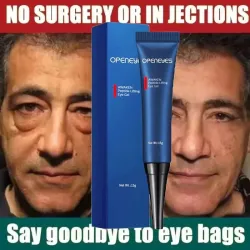 Creme removedor de bolsas nos olhos para homens - anti olheiras e inchaço - hidratante