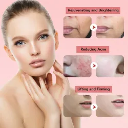 7 in 1 Face lifting device - EMS microcurrent skin - rejuvenation - LED facial - Neck firmingSkin