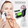 Appareil de lifting du visage 7 en 1 - Micro-courant EMS - Rajeunissement de la peau - Facial LED - Raffermissement du cou