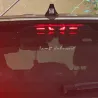 Takavalon jarrutarra - vihaiset silmät - hiilikuitu - suojatarra - Chery Logo Tiggo 7