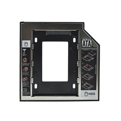 Unidades de disco duro9.5mm universal SATA Caddy SSD HDD 3.0 2.5" caja de seguridad del disco duro