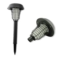 Solar powered LED mosquito killer - lawn garden light - 2 piecesInsect control