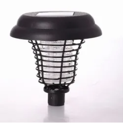 Lampe anti-moustiques à LED à énergie solaire - Lampe de jardin pour pelouse - 2 pièces