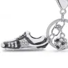Chaussure de football avec strass - porte-clés