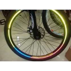 LucesBicicleta rueda borde reflectante pegatina