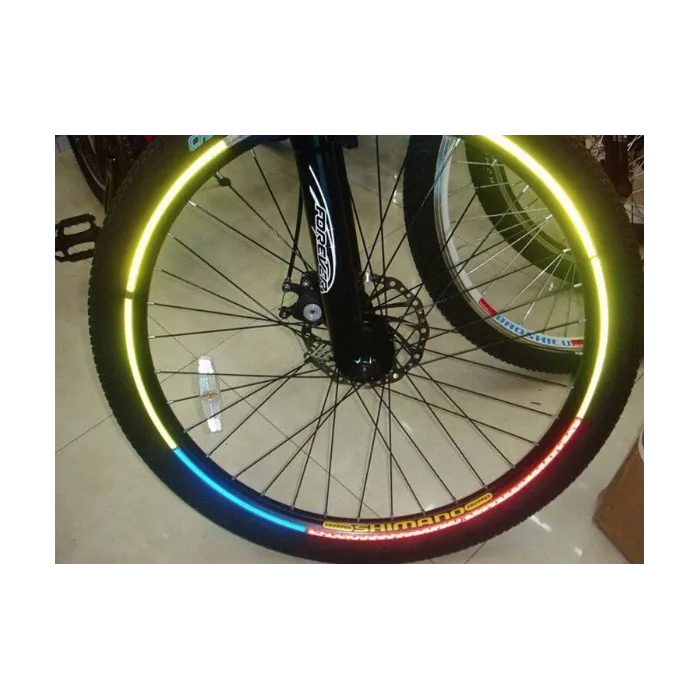 LucesBicicleta rueda borde reflectante pegatina