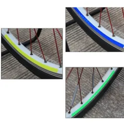Cykelhjul rim reflekterande klistermärke