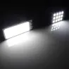 Xenon HID - 36 COB LED -lamppu - auton sisustuslamppu - 12V 5500K 6000K - 2 kappaletta