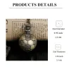Soccer Ball Shape Bronze Round Vintage Quartz Movement Pocket Watch With Chain NecklaceNecklaces