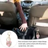 Alloy Heart Shaped Keychain naments Rhinestones Fashionable Bag Pendant Gift Decoration Creative Chains Car Keys
