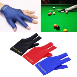 Snooker bilardowa trójpalcowa lewa ręka rękawiczkaSport & Outdoor