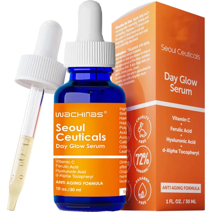 TIMELESS - 20% witamina C / E / kwas ferulowy - antyoksydacyjne / wybielające serum do twarzy - przeciwzmarszczkowe - 30mlSkóra