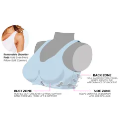copy of Sexy Spitze BH - drahtlos - Push-up - mit verstellbarer Frontschnalle