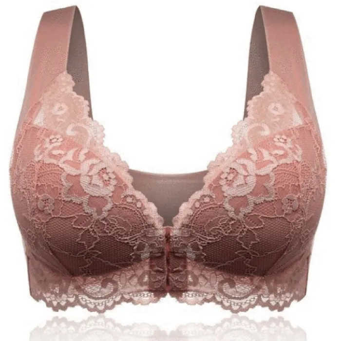 copy of Reggiseno in pizzo sexy - senza filo - push-up - con fibbia frontale regolabile