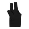 Snooker biliardo aperto tre dito guanto sinistro della mano