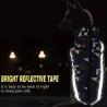 Ropa & zapatoscopy of Chaqueta de perro caliente - reflectante - agujero de correa - impermeable