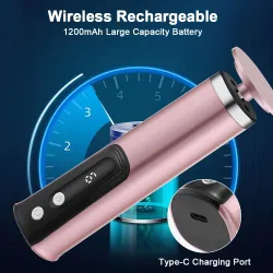 Wireless electric callus remover – pedicure tool for heels, dead skin & cuticles - includes 20 sandpaperSkin