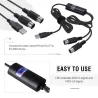 Câble d'interface USB vers MIDI - adaptateur - convertisseur pour clavier musical PC - Windows Mac iOS - 2 m
