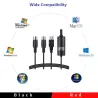 Kabel USB do MIDI - adapter - konwerter do klawiatury muzycznej PC - Windows Mac iOS - 2mGitary