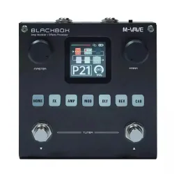 M-VAVE Blackbox Guitar / Bass AMP Modeler Multi Effects Processor Rechargeable for Electric Guitar BassGitary