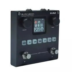 M-VAVE Blackbox Guitar / Bass AMP Modeler Multi Effects Processor Rechargeable for Electric Guitar BassGitary
