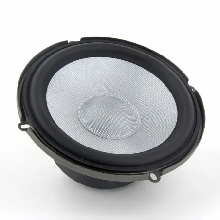 SOTAMIA 1Pcs 6.5 Inch Midrange Woofer Speaker 4 Ohm 80W Woven Waterproof Basin Audio Speakers Bass For Car Home Modification