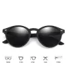 Occhiali da sole vintage rotondi polarizzati per uomo e donna – Occhiali di design UV400 per la guida e i viaggi