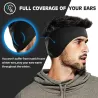 Cozy windproof fleece earmuffs headband – unisex ear warmers for skiing, running & cyclingWinter Sport