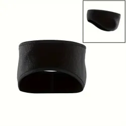 Warm Fleece Earmuffs Headband Soft Windproof Ear Warmer Unisex Outdoor Sports Headbands Ideal for Skiing Running Cycling