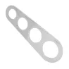 4 Holes Spaghetti Measurer Stainless Steel Kitchen Accessories 1Pcs Pasta Noodle MeasureTools