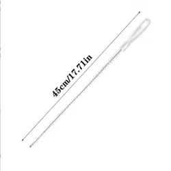 1pc Sink Drain Cleaning Brush, Drain Clog Remover, Bendable Sink Overflow Sewer Drain Brush For Bathroom KitchenOdpływy