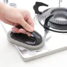 Magic emery sponge brush - rust removing cleaner with handle for kitchen & bathCleaning