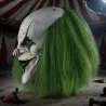 Clown Head Cover Masque Halloween Horror Dress Up Props Luminous Rubber Masks Amusement Park Haunted House Prank Cosplay Mask