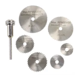copy of Circular sahan terät & mandrel leikkaus levyt porata 6 pcs