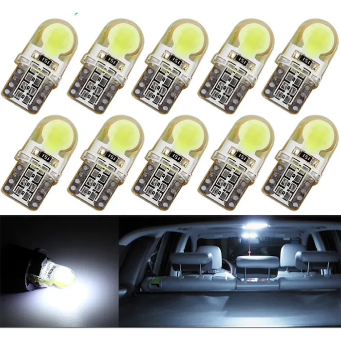 copy of T10 W5W LED COB-valovalo lamppu 10 pc