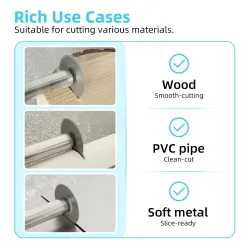 10 pieces - HSS cutting saw blades 1/4" hex shank - diy rotary discs for metal wood plasticBits & drills