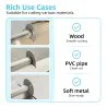 10 pieces - HSS cutting saw blades 1/4" hex shank - diy rotary discs for metal wood plasticBits & drills