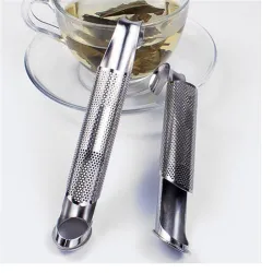 Pipe shaped tea infuser - stainless steel strainerTea infusers
