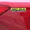 copy of NOT OLD JUST CLASSIC - car sticker 15.2CM * 3.3CM