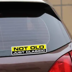 copy of NOT OLD JUST CLASSIC - auto sticker 15.2CM * 3.3CM